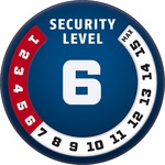 ABUS Tresor 1385/75 Neon pink